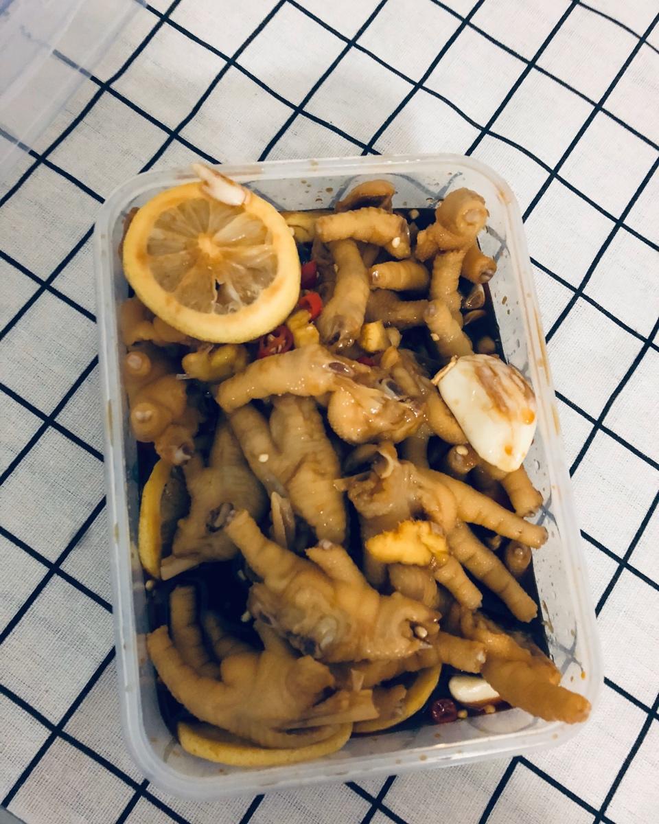 香辣蒜香凉拌爽脆鸡脚