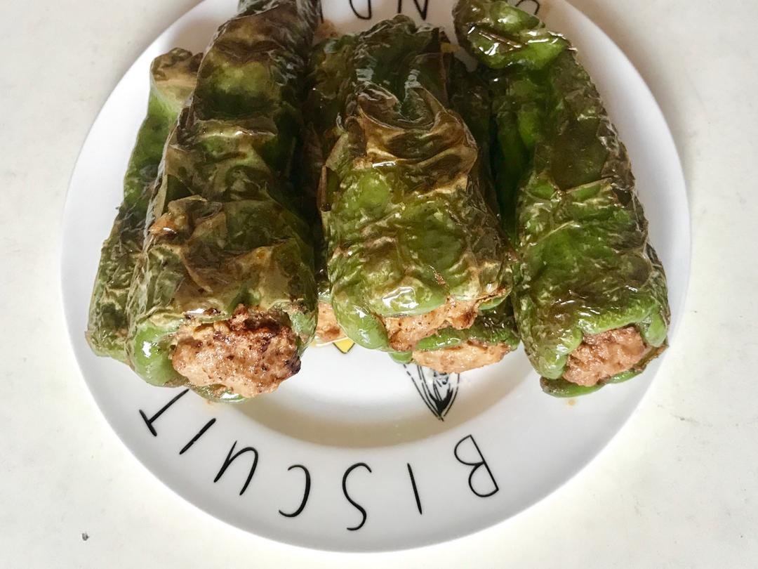 下饭菜肴--青椒酿肉