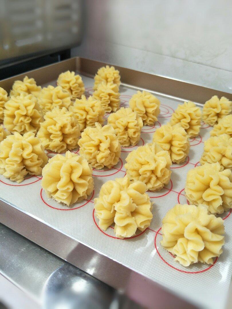 好吃的停不下来的原味曲奇～