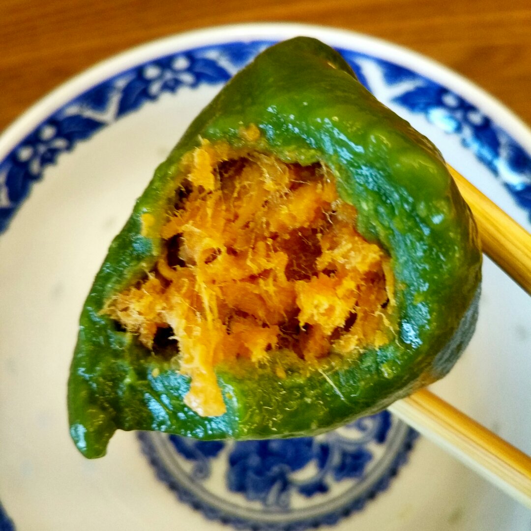 新晋网红【杏花楼 咸蛋黄肉松青团】