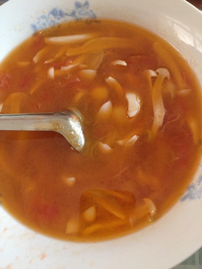 番茄白玉菇汤