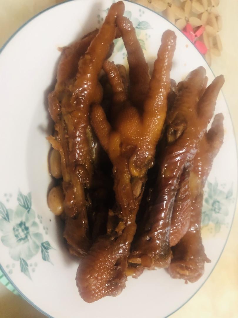 秘制红烧鸡爪