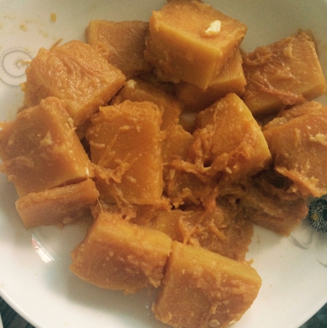 咸蛋焗南瓜（全蛋版）