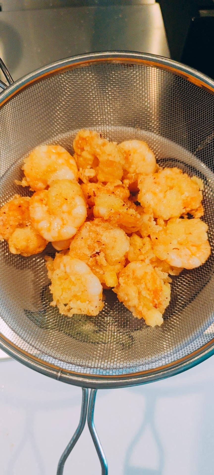 柏悦平替版芥末虾球