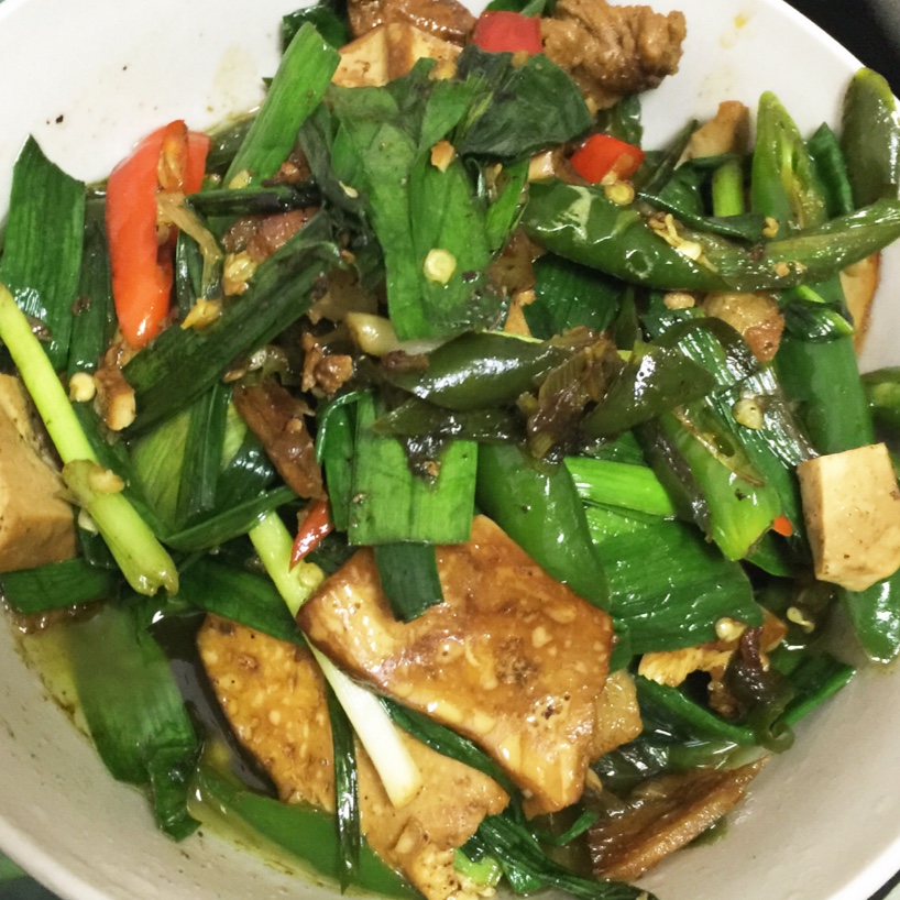 葱爆肉