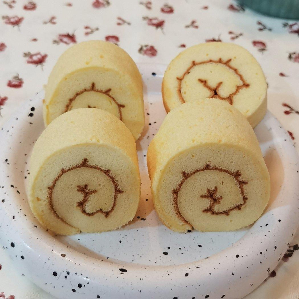 原味基础蛋糕卷(小五卷)