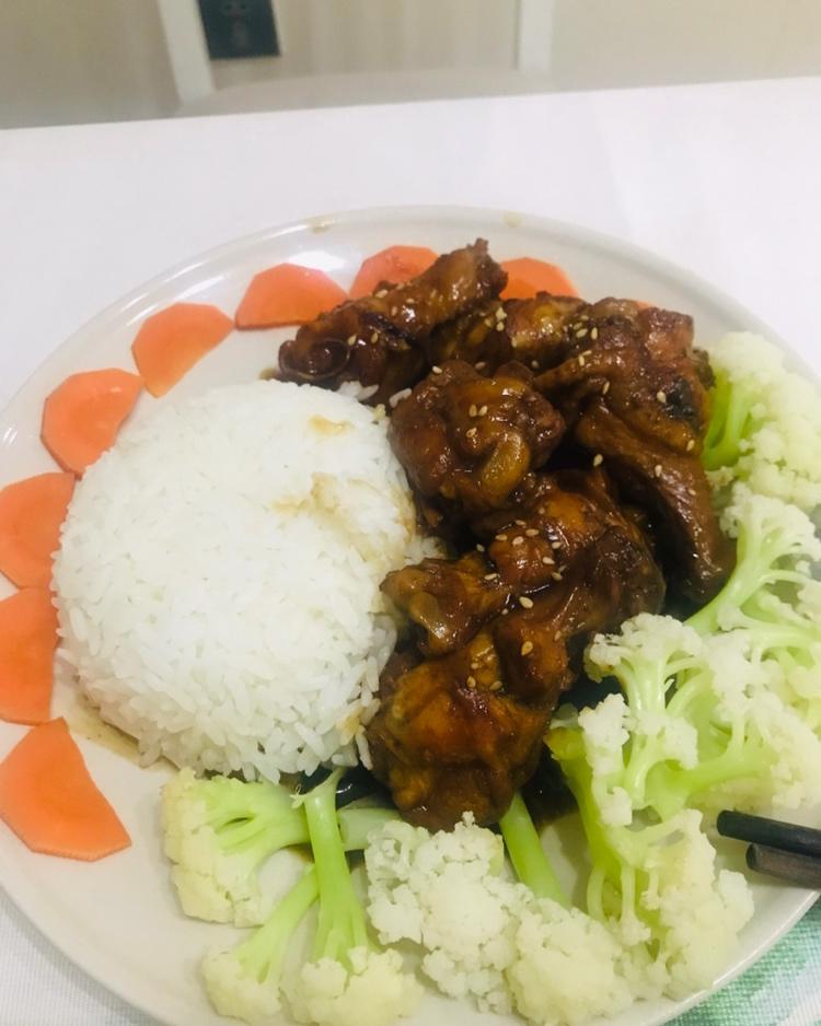 【照烧鸡腿饭】