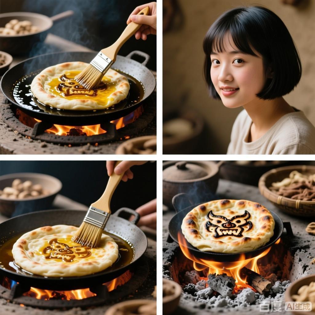 在家就可以做出的美味香葱烧饼！！！#美食 #家常菜 #小吃 #食谱分享 #香葱烧饼的做法 步骤5