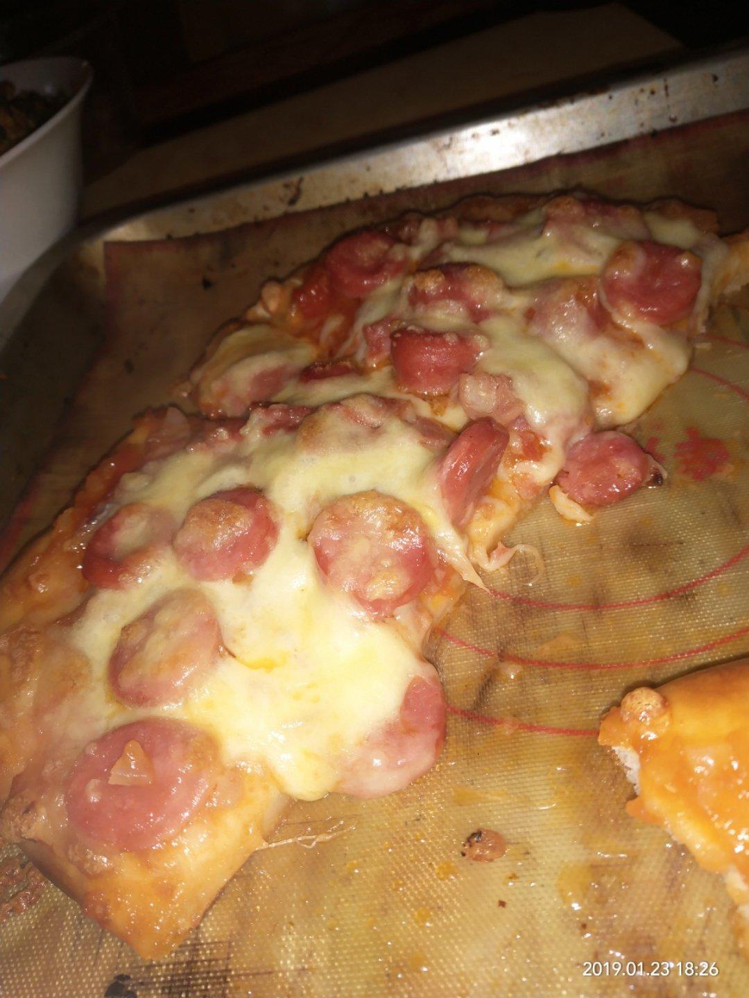 八寸披萨饼皮（四个）制作