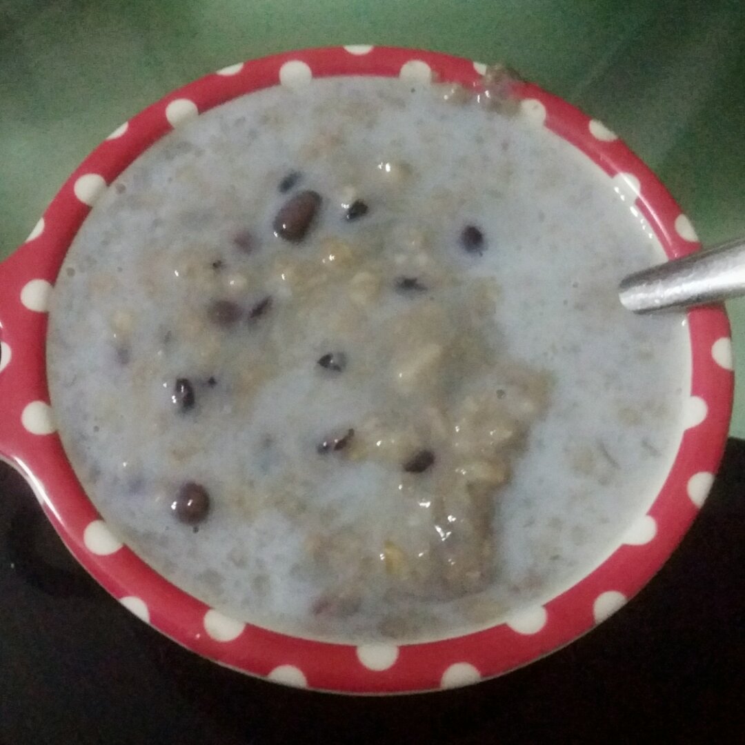 红豆燕麦粥