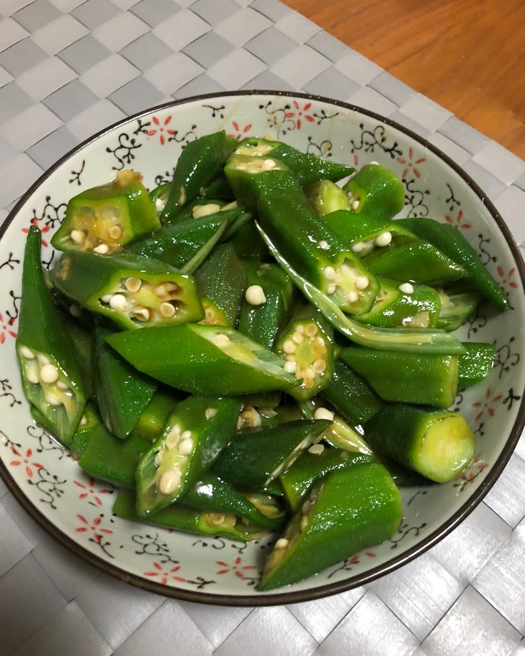 蚝油秋葵