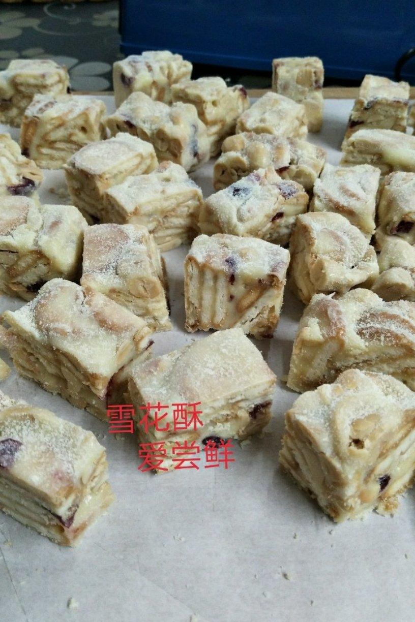 风靡吃货圈的雪花酥