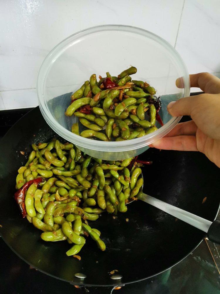 家常麻辣毛豆