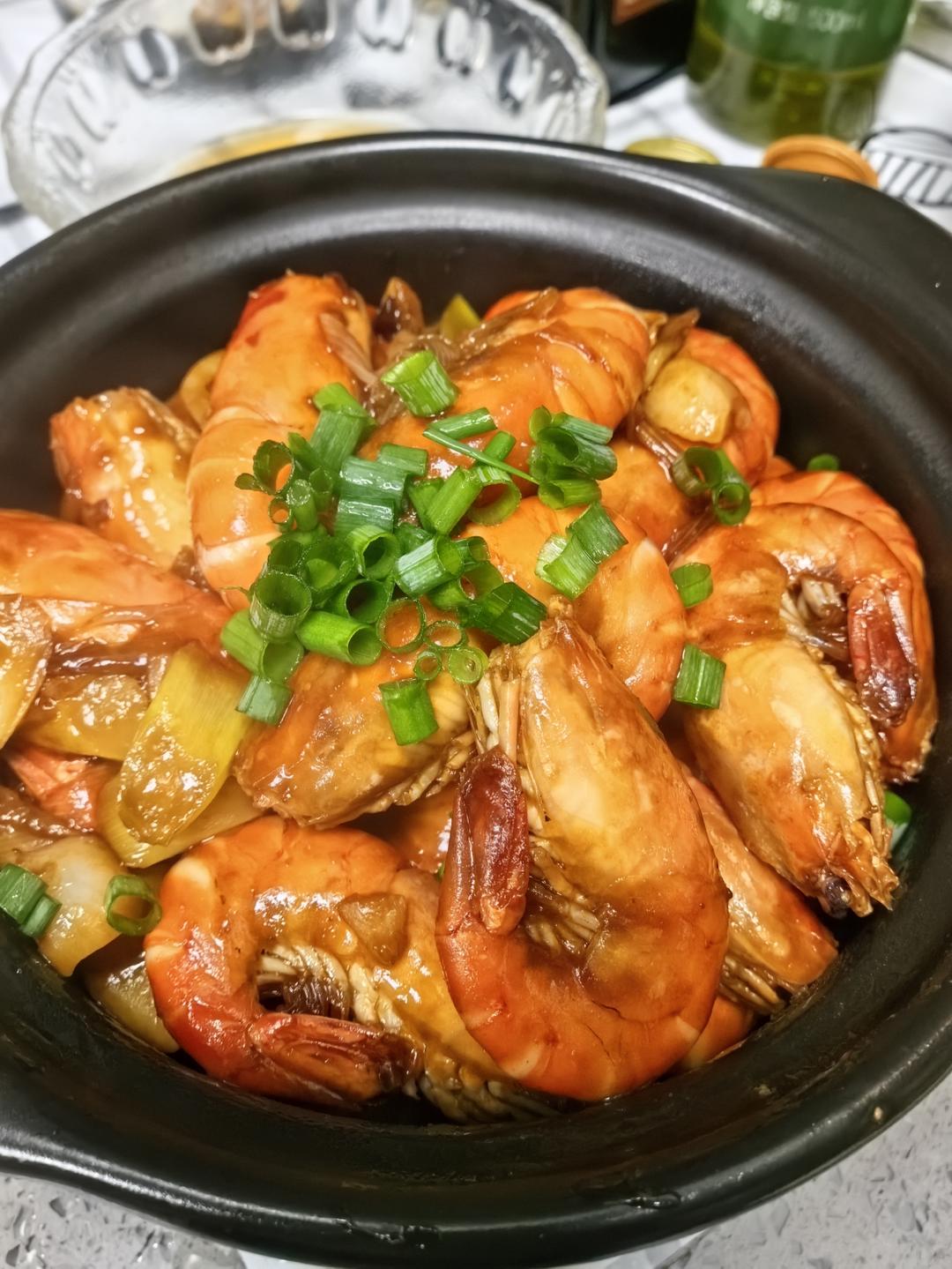 家庭版油焖大虾