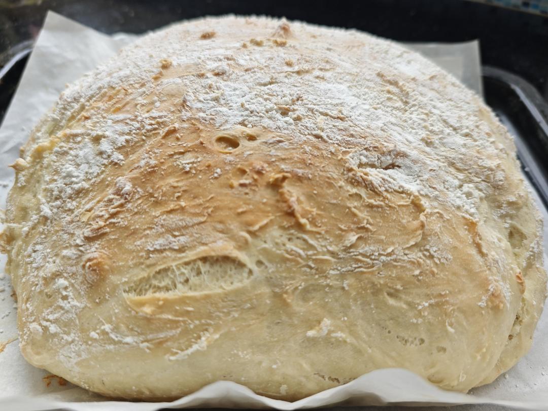 家庭版免揉～恰巴塔🥖｜一次成功超好吃