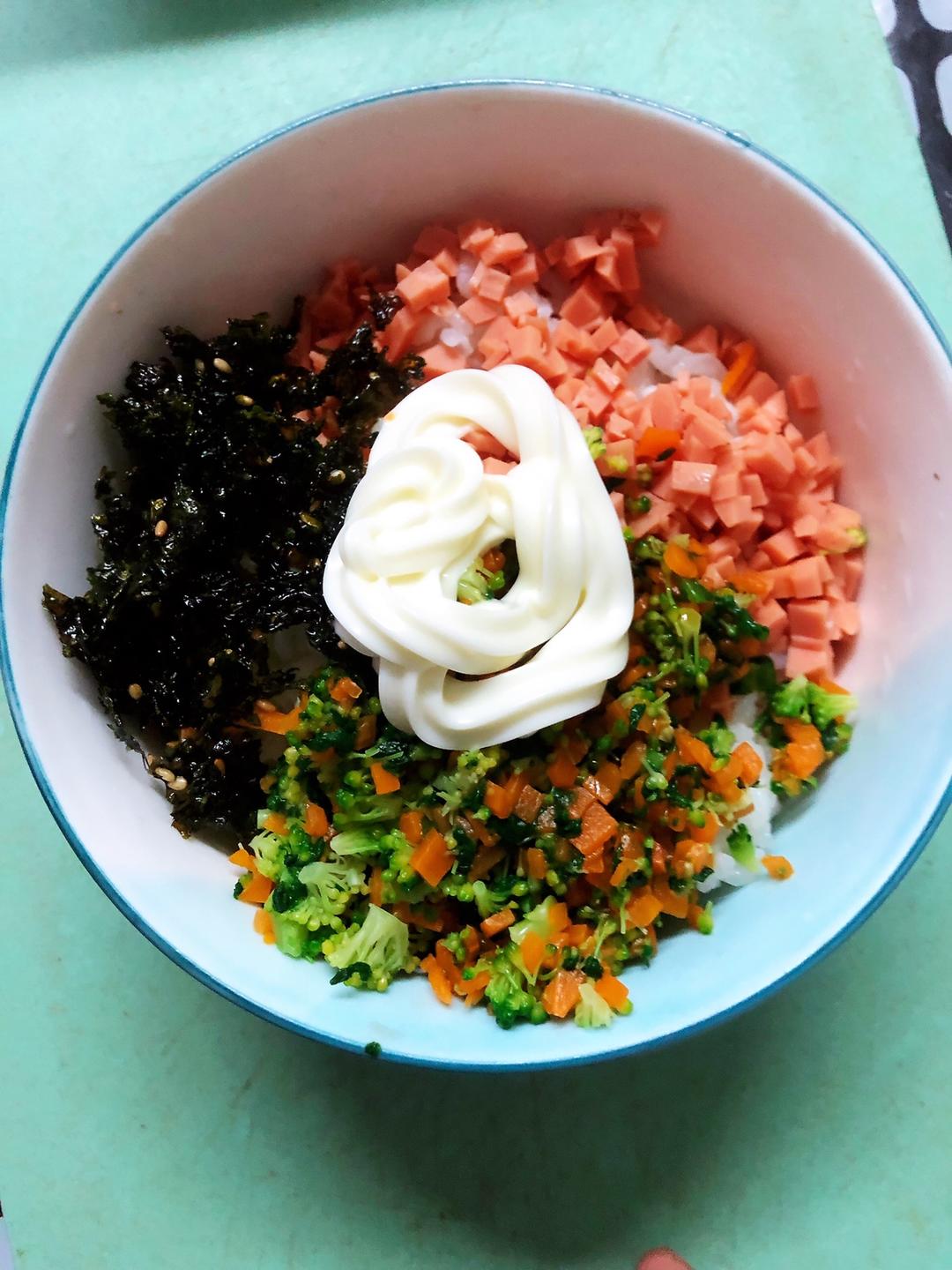 宝宝辅食，超好吃的紫菜包饭