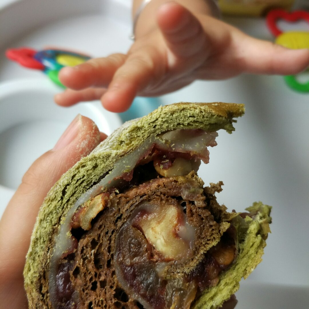 麻薯夹心可可（抹茶）软欧