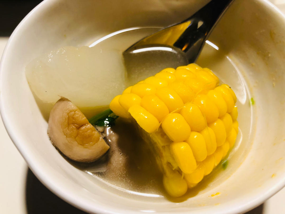 ✨美味减脂汤❗️鲜甜好喝的玉米冬瓜汤