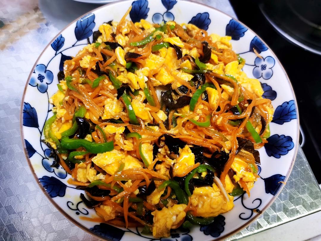 超级下饭的鱼香炒鸡蛋