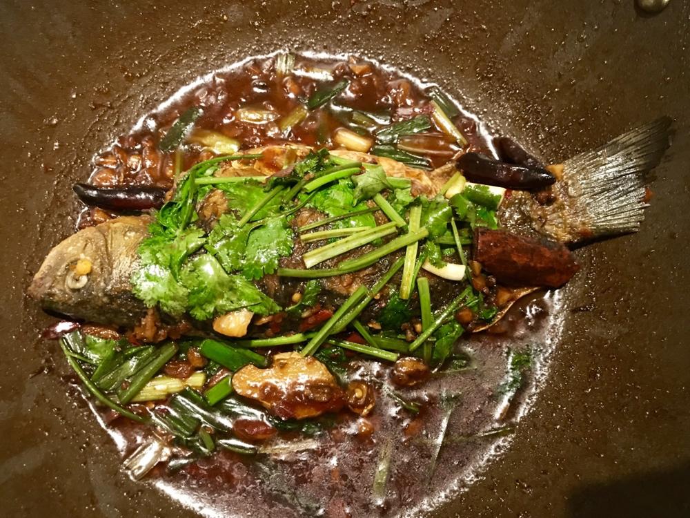 红烧鲫鱼