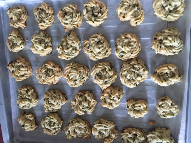 葱香曲奇——酥脆的咸味饼干