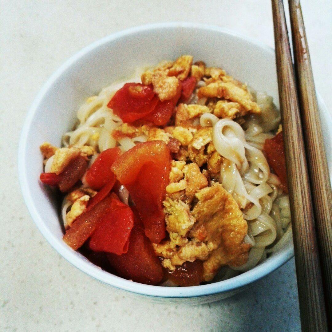 西红柿鸡蛋面