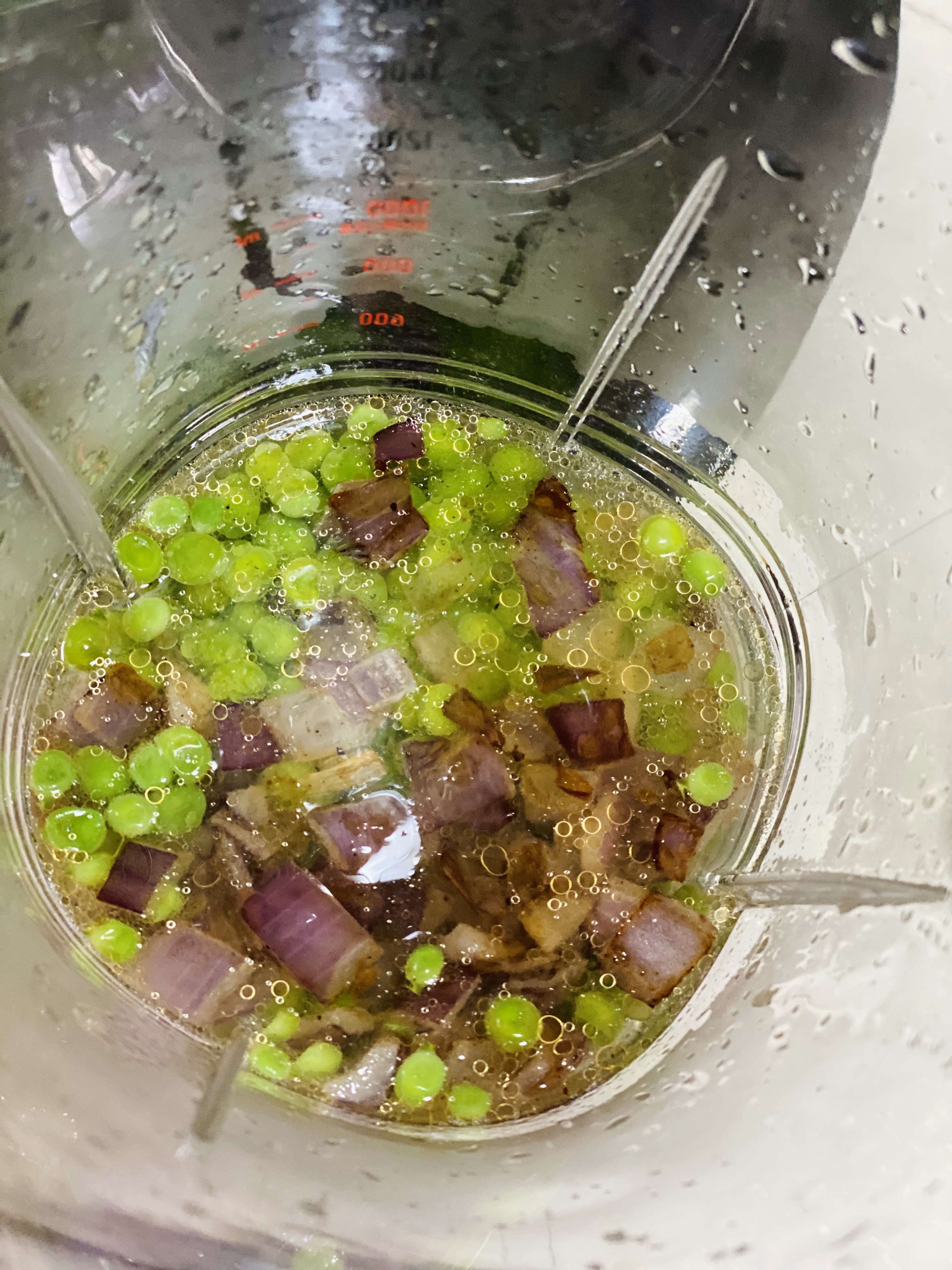 奶香豌豆浓汤的做法 步骤7