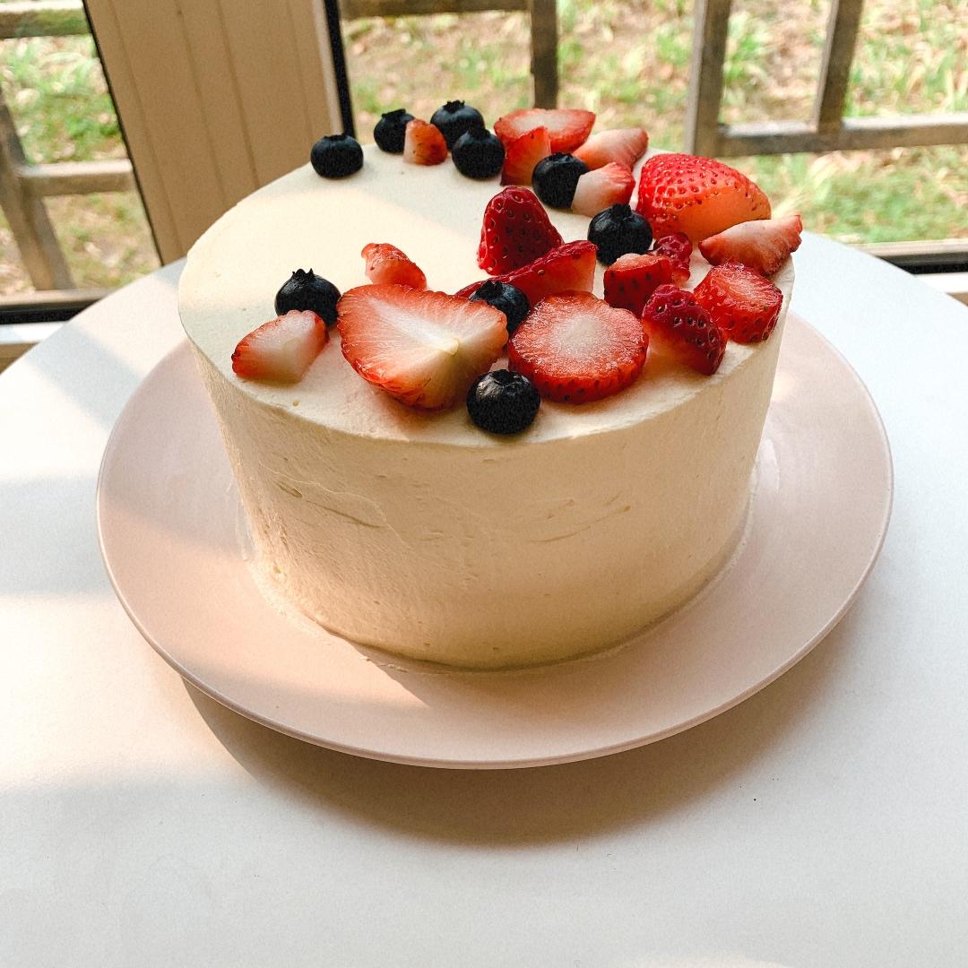 基础戚风蛋糕【承重好、可做奶油蛋糕内胚】