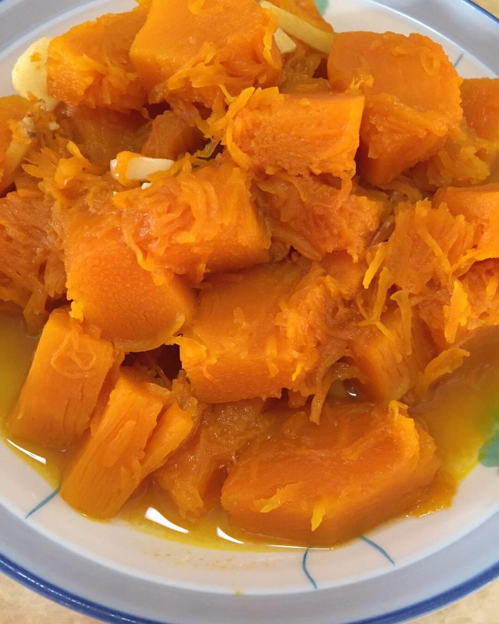 瑜85做的煮南瓜