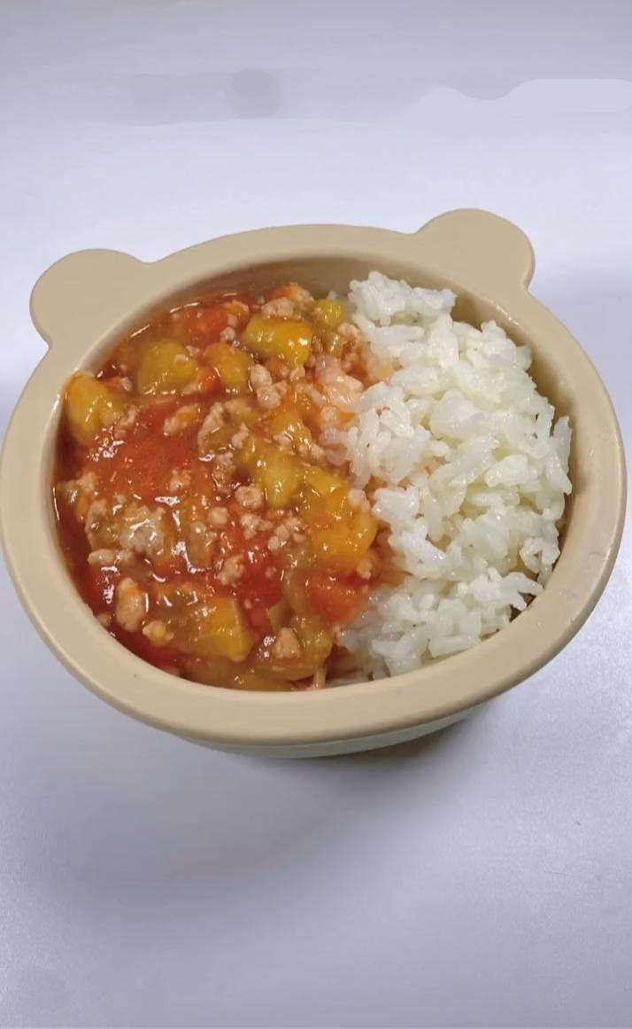宝宝餐·鱼香茄子盖饭