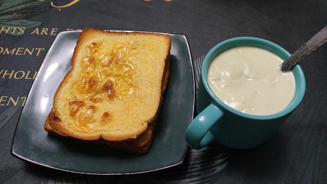 零失败！好吃岩烧乳酪面包片！