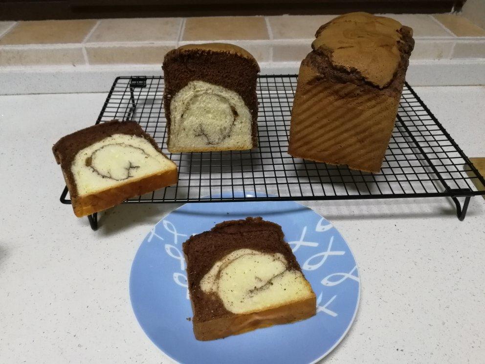 一次成功的黑钻吐司｜蛋糕➕面包的神仙搭配