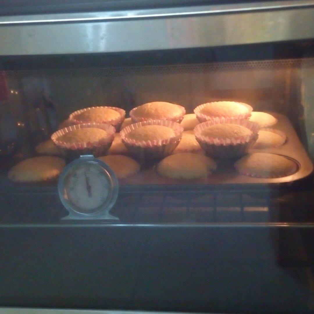 原味海绵纸杯蛋糕（非常适合裱花、盖糖皮的cupcake方子）