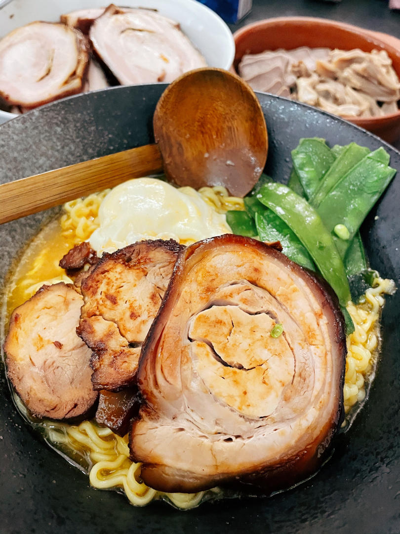 日本拉面里的叉烧
