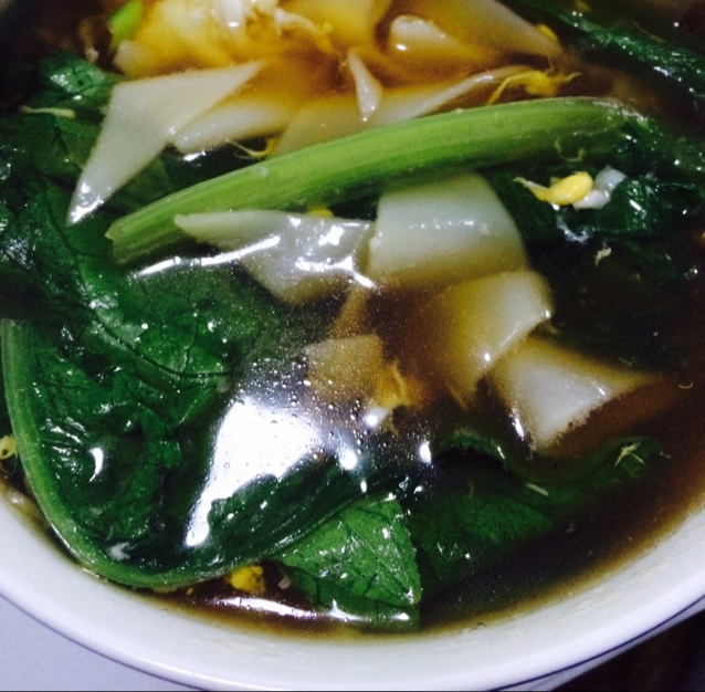简易蔬菜面片汤