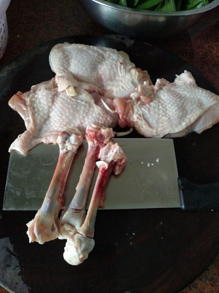 妙手拆鸡腿骨