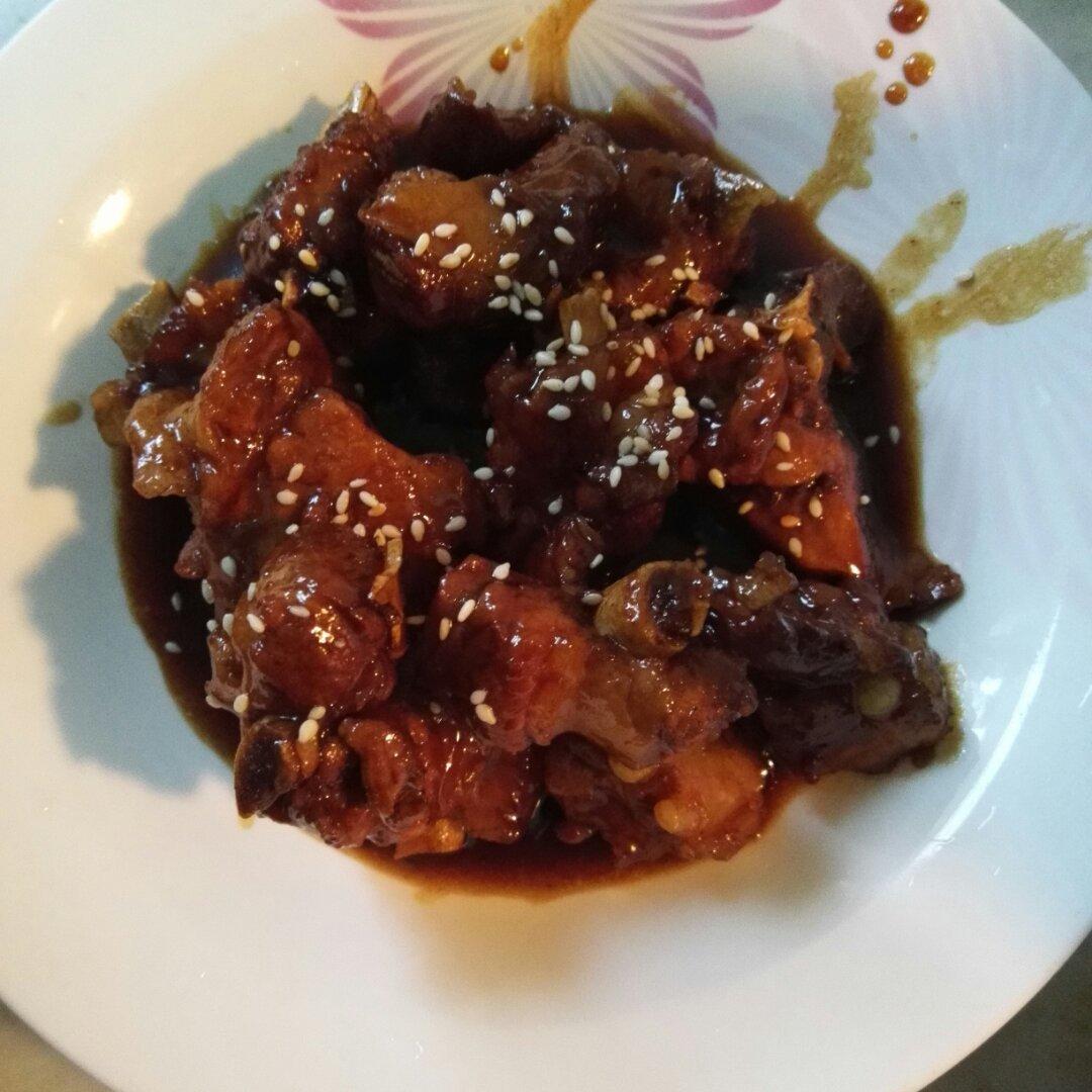 懒人版糖醋排骨