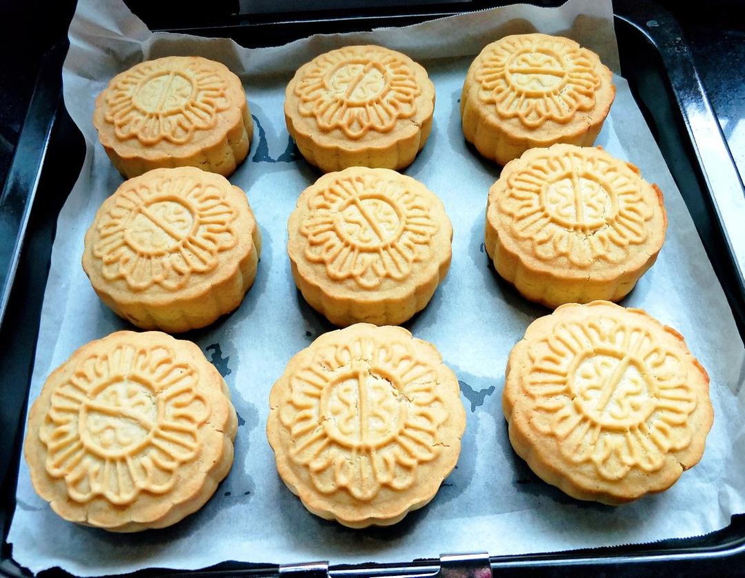 五仁月饼～不用转化糖浆的版本