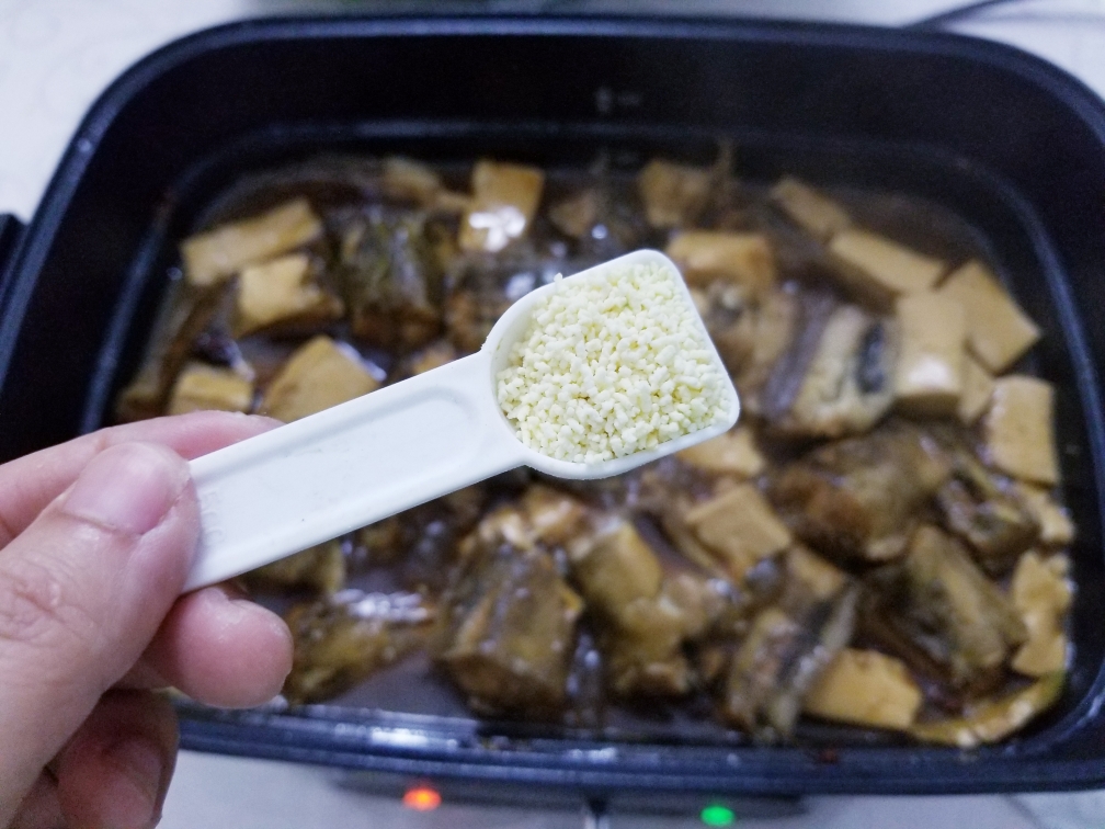 超级美味的鲶鱼炖豆腐的做法 步骤14