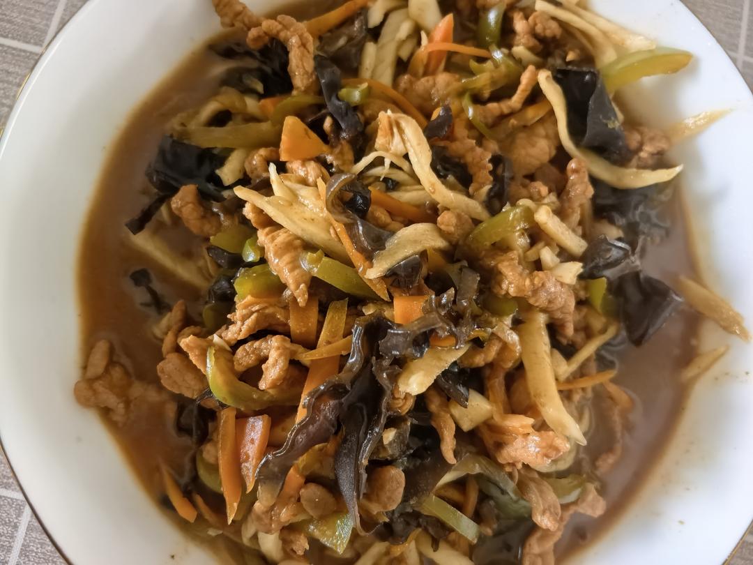 家常鱼香肉丝