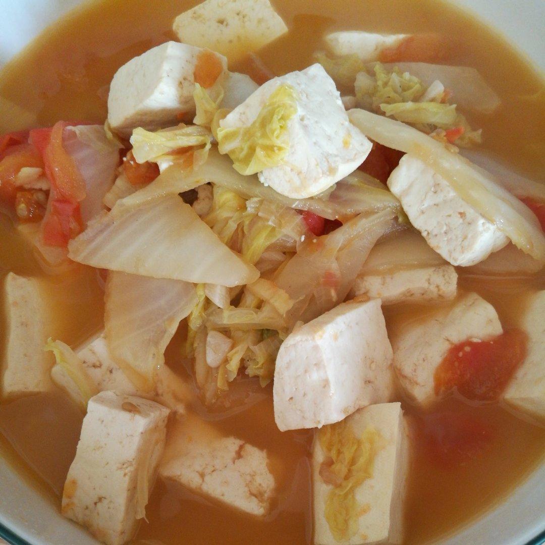 白菜炖豆腐