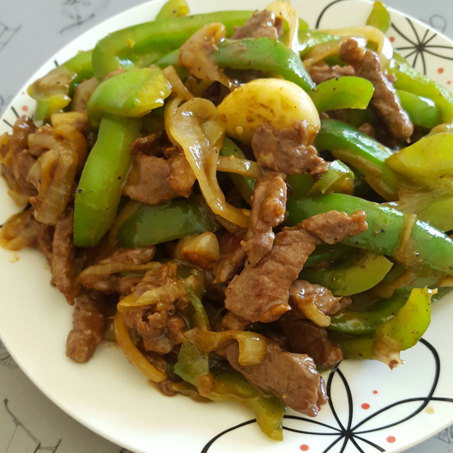 青椒牛肉