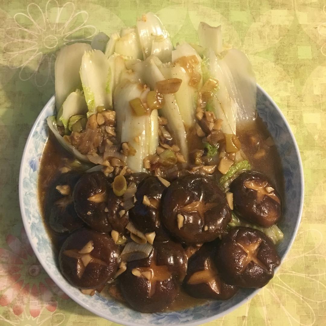 蚝油香菇小油菜