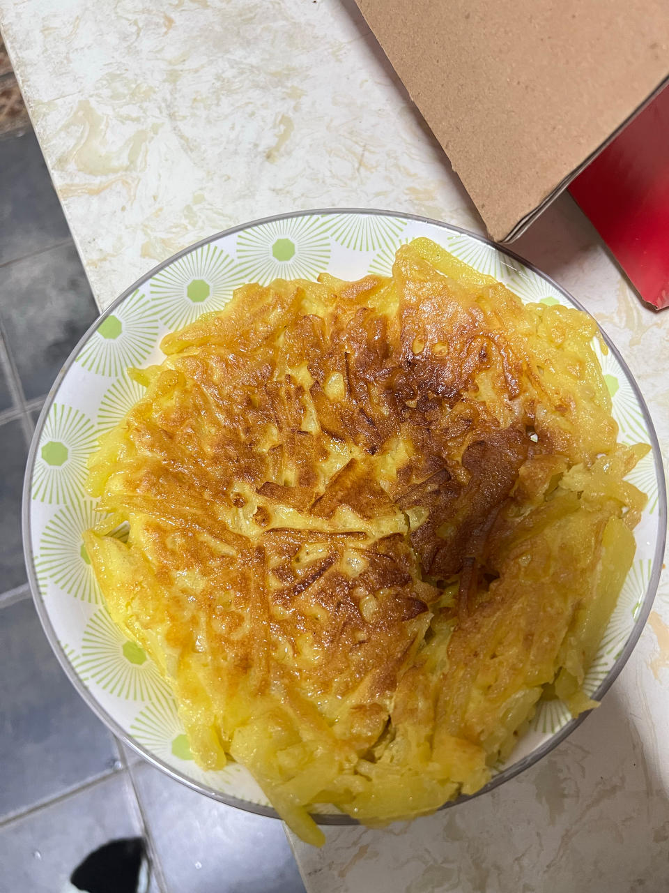 土豆🥔煎鸡蛋，太香了