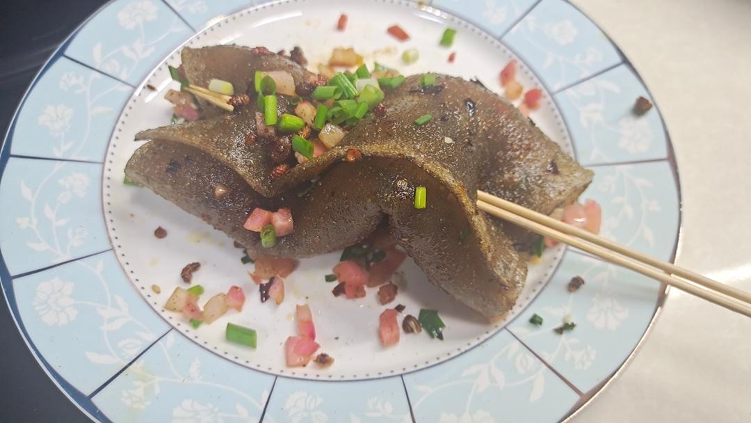 比肉还好吃的重庆烧烤苕皮（平底锅简易版  ）