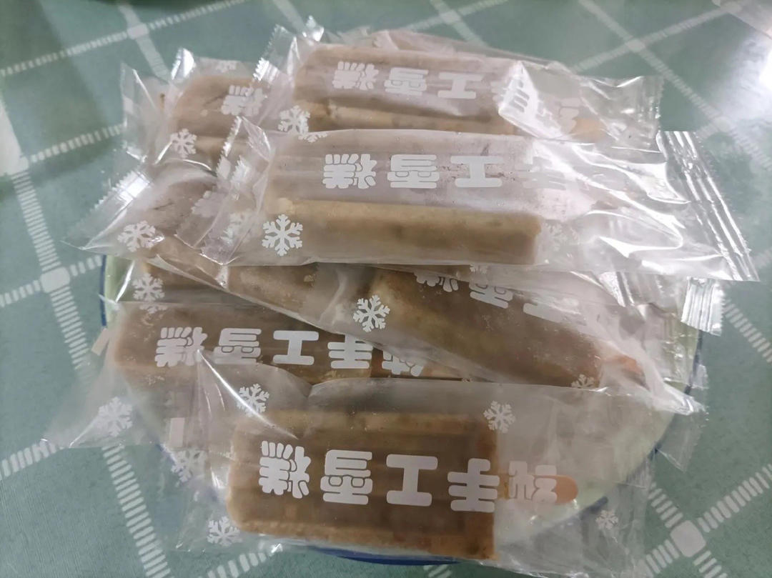 自制绿豆棒冰