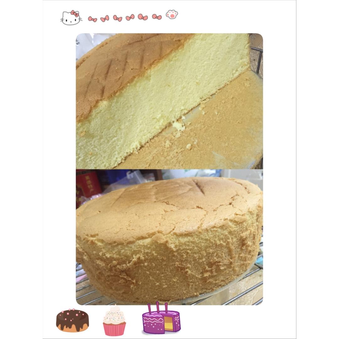 八寸戚风蛋糕
