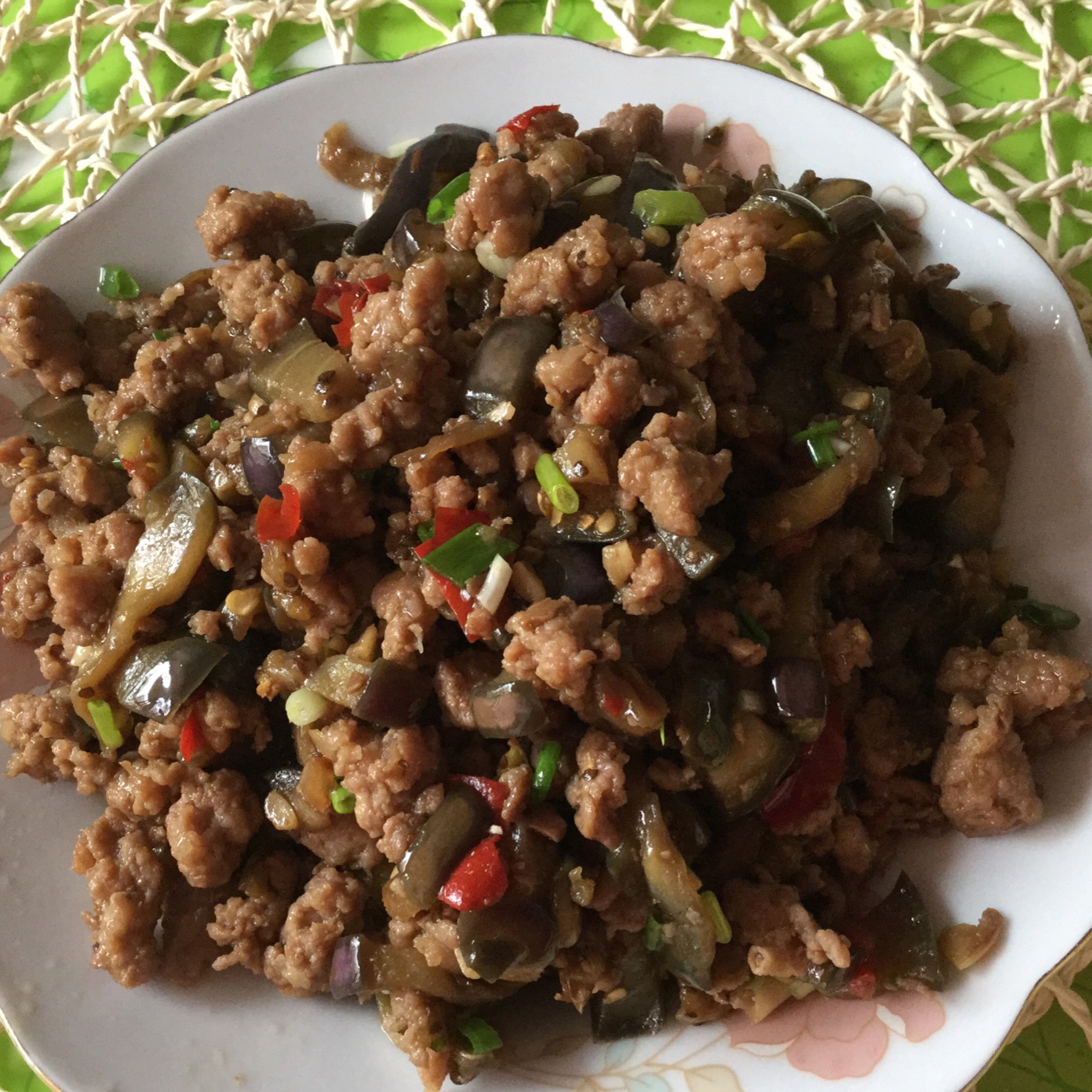 肉沫茄子