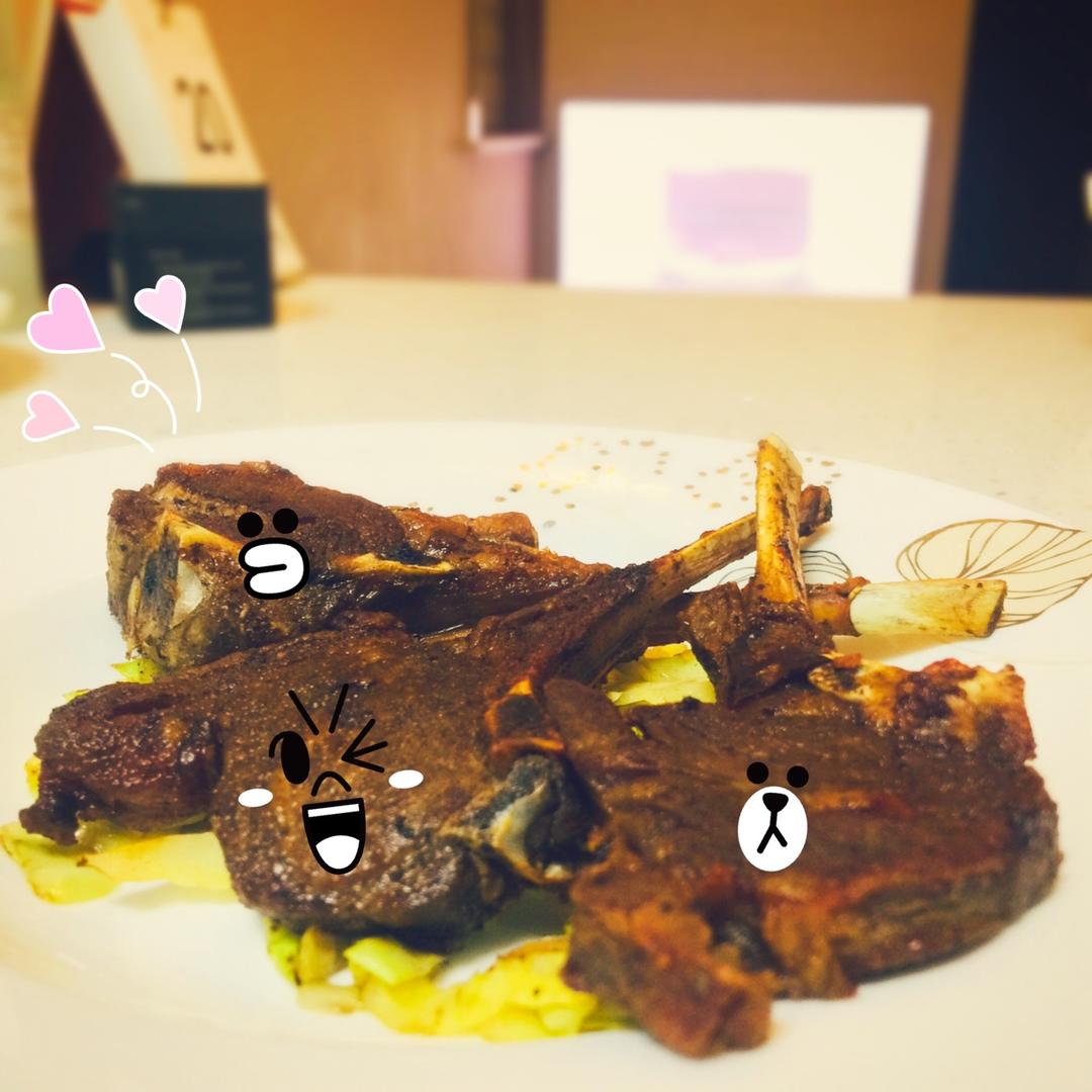 孜然烤羊排
