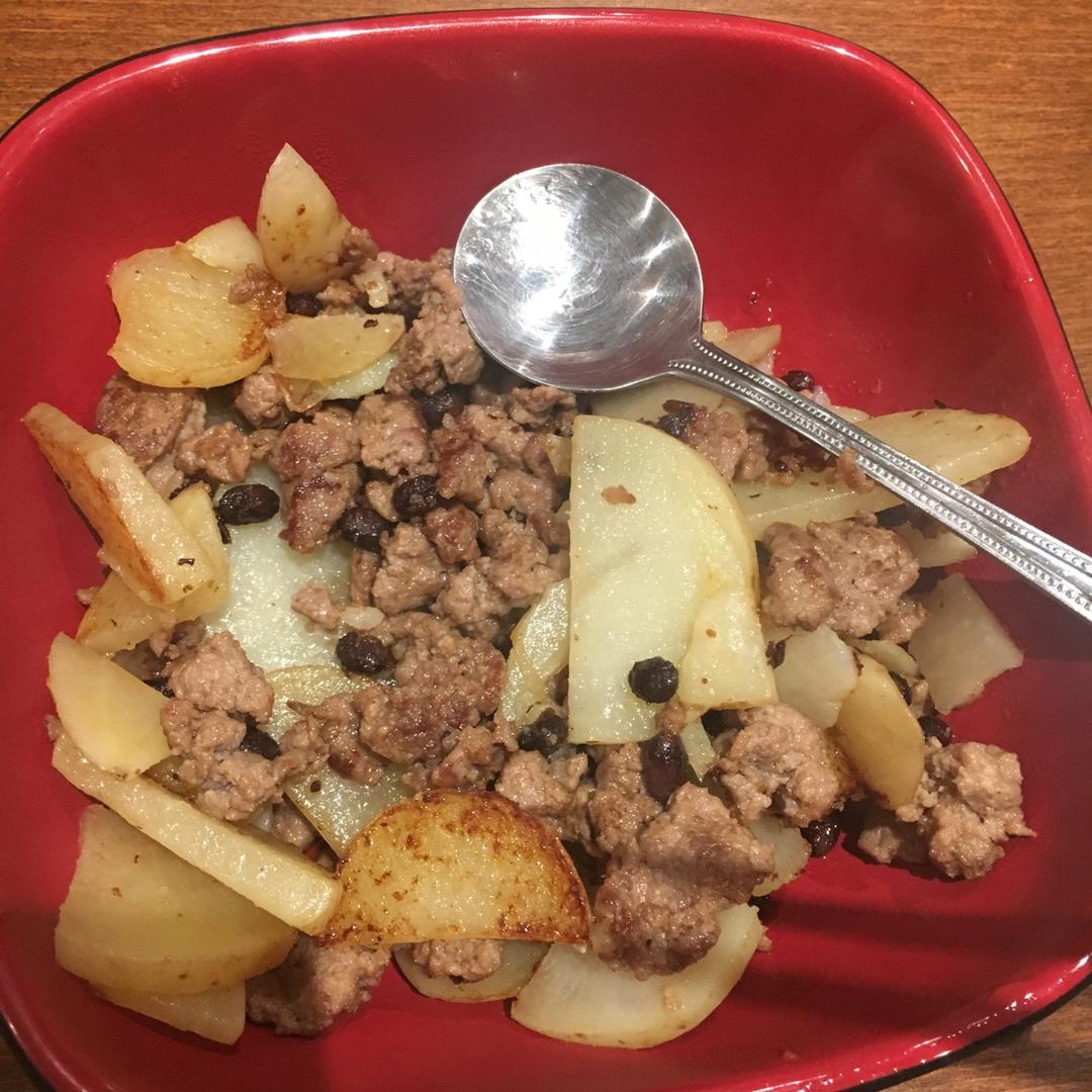 土豆回锅肉